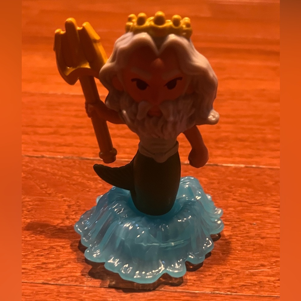 Disney The Little Mermaid #3 King Triton McDonald's Toy